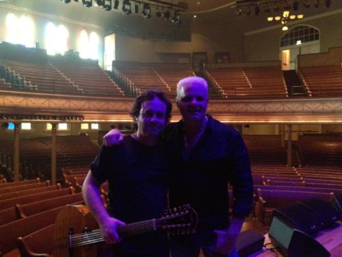 Paul and I at Ryman